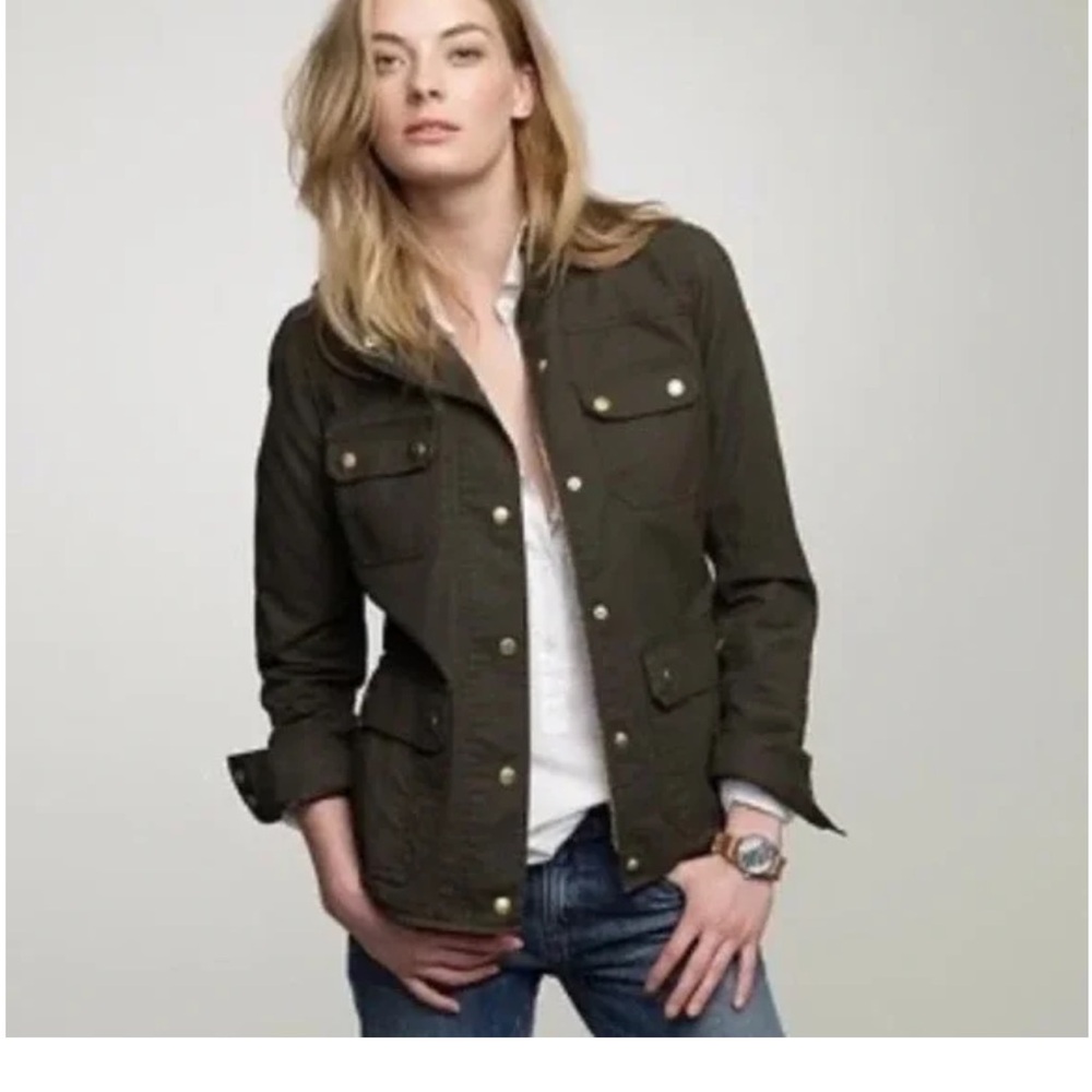 J. Crew Relaxed Boyfriend Field Jacket